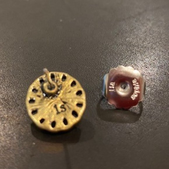 Lia Sophia "CHAINED” Cut Crystal Earrings - Picture 2 of 4